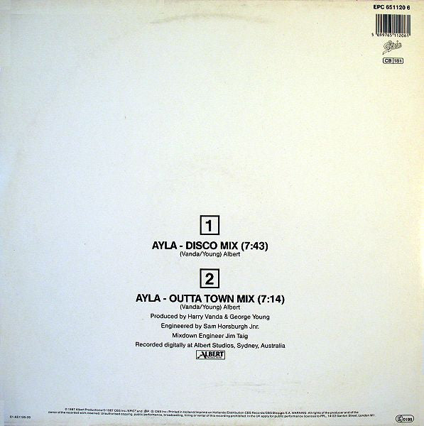 Flash And The Pan – Ayla (The Mixes) (NM) BOX22