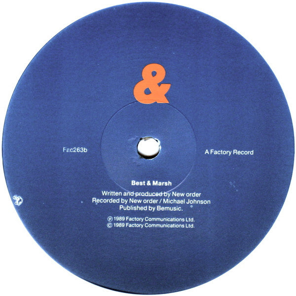 Neworder – Round&round  (VG+) BOX16