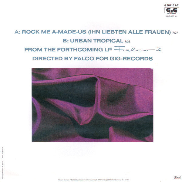Falco – Rock Me Amadeus (NM) BOX9