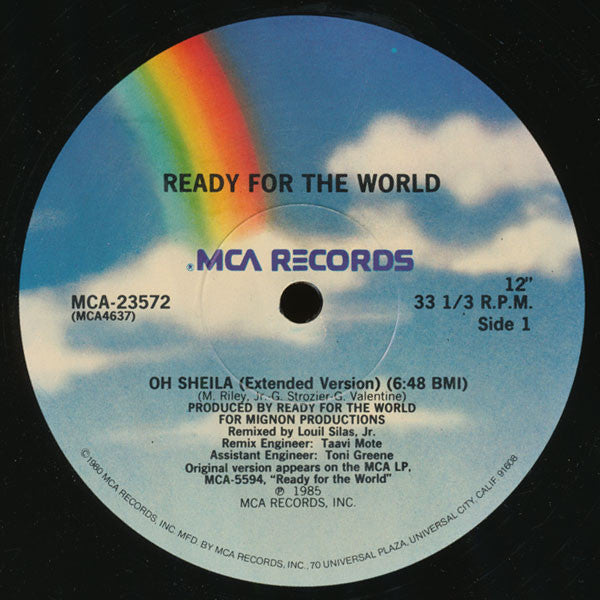 Ready For The World – Oh Sheila (VG+) BOX34