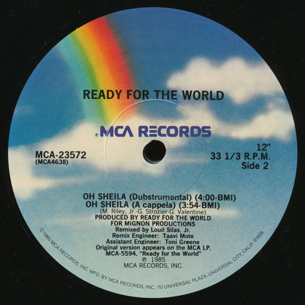 Ready For The World – Oh Sheila (VG+) BOX34