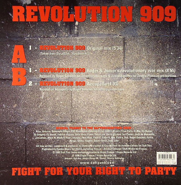 Daft Punk – Revolution 909 (EX) BOX10