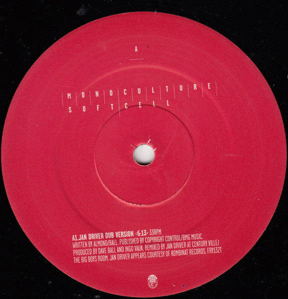 Soft Cell – Monoculture (NM) BOXE1