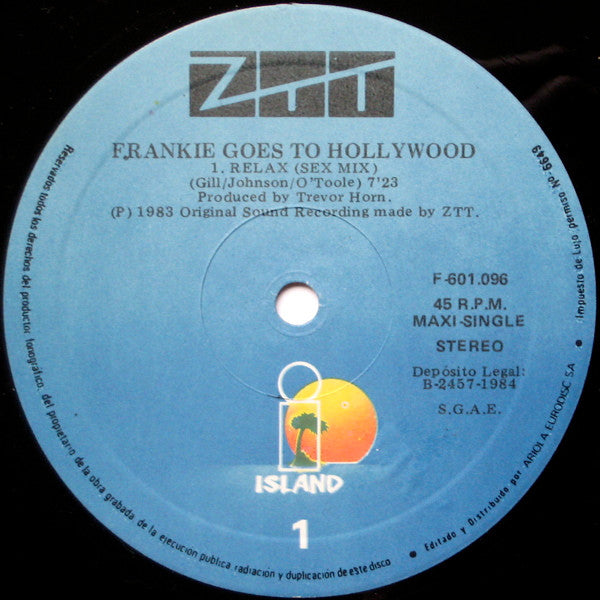 Frankie Goes To Hollywood – Relax (VG+) BOX34