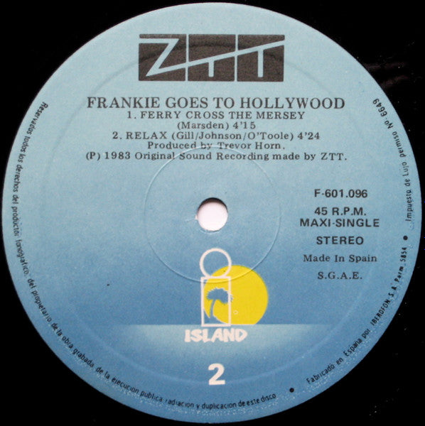 Frankie Goes To Hollywood – Relax (VG+) BOX34