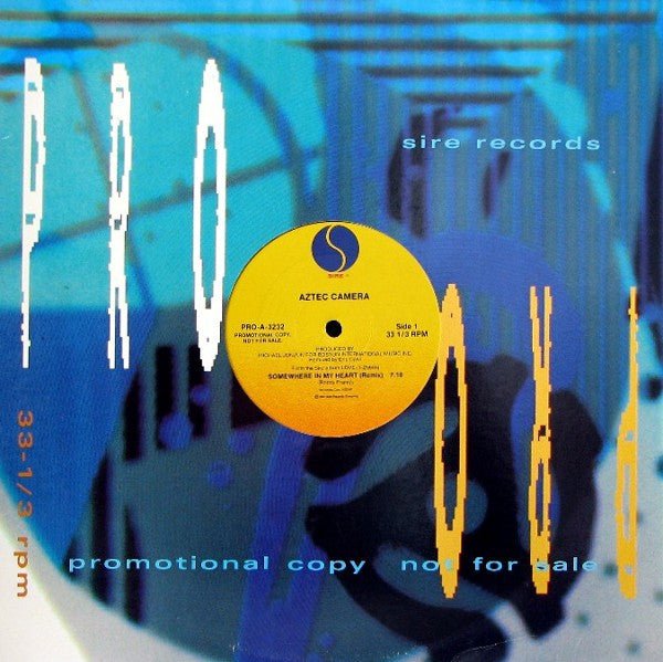 Aztec Camera ‎– Somewhere In My Heart (NM) BOX18