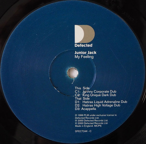 Junior Jack – My Feeling / DISCO DOBLE (NM) BOX9