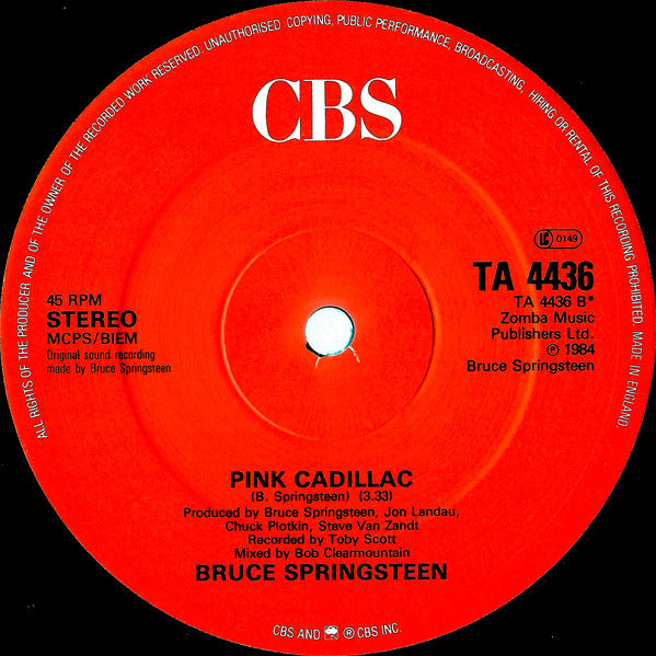Bruce Springsteen – Dancing In The Dark (Extended Version) (VG+) BOX21