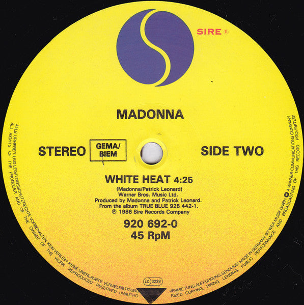 Madonna – Who's That Girl (EX) BOX3