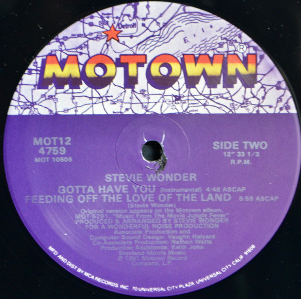 Stevie Wonder – Gotta Have You (NM) BOXE1