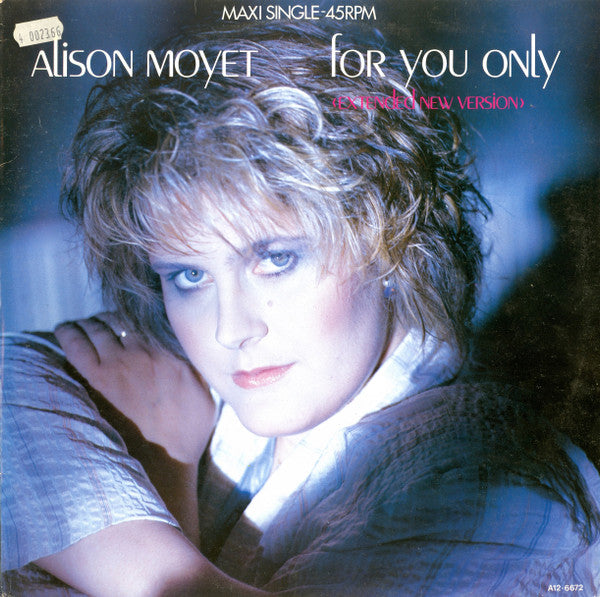 Alison Moyet – For You Only (Extended New Version)(NM, FUNDA EX) BOX5