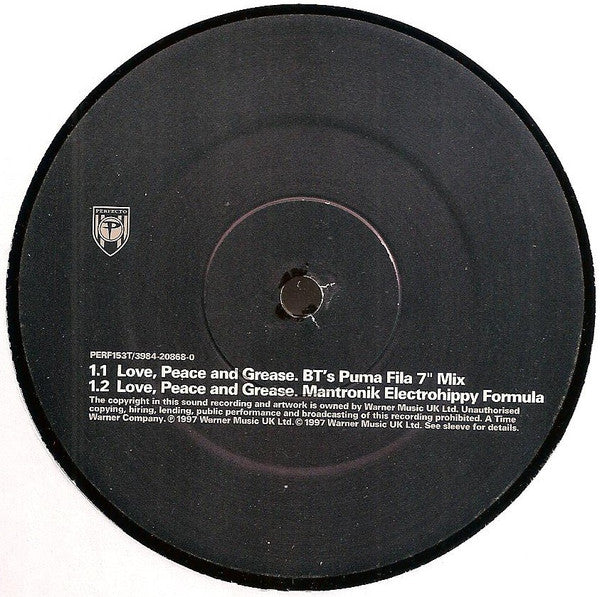 BT – Love, Peace And Grease (EX) BOXE1