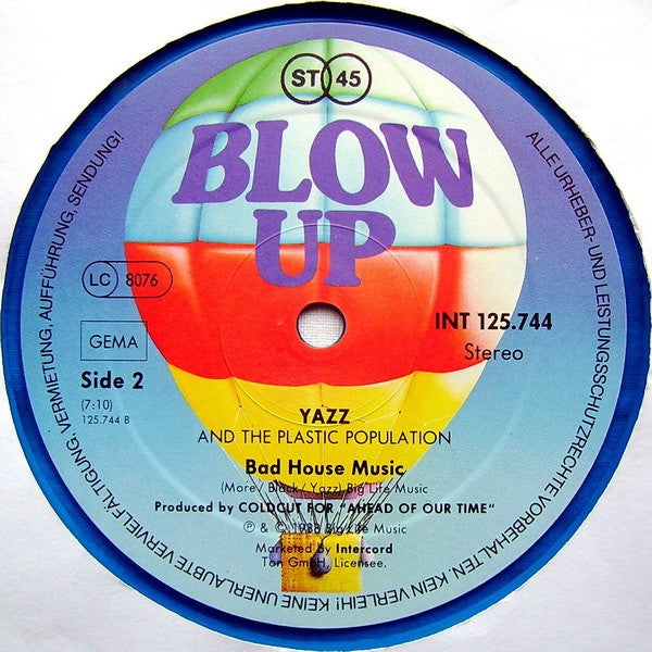 Yazz And The Plastic Population – The Only Way Is Up (EX, FUNDA VG+) BOX1