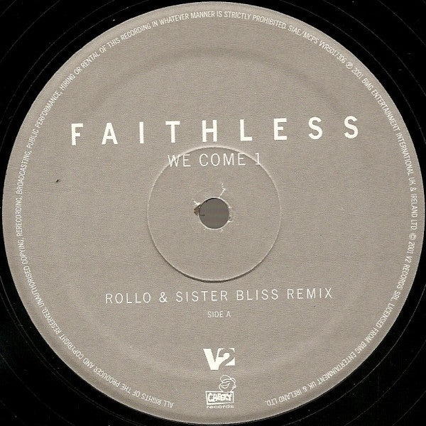 Faithless – We Come 1 (NM, FUNDA VG+) BOX30