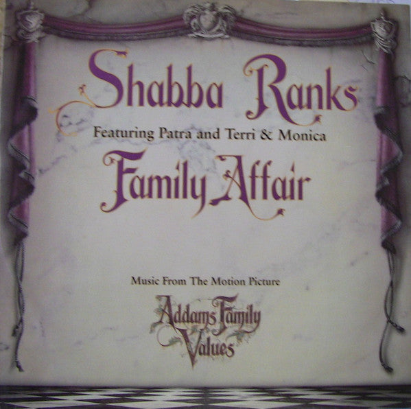 Shabba Ranks Featuring Patra & Terri & Monica – Family Affair (EX) BOX20