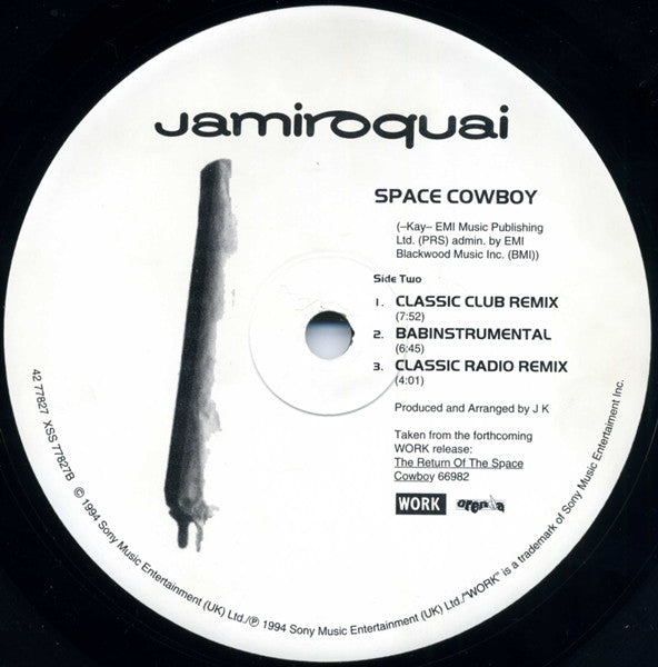 Jamiroquai – Space Cowboy (MINT, NUEVO NO SELLADO DE ÉPOCA) BOX6