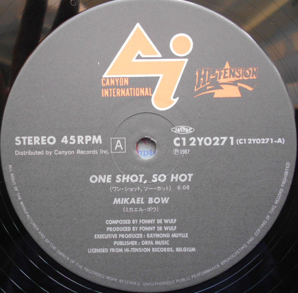 Mikael Bow  – One Shot, So Hot (NM)  Edición japonesa BOX13
