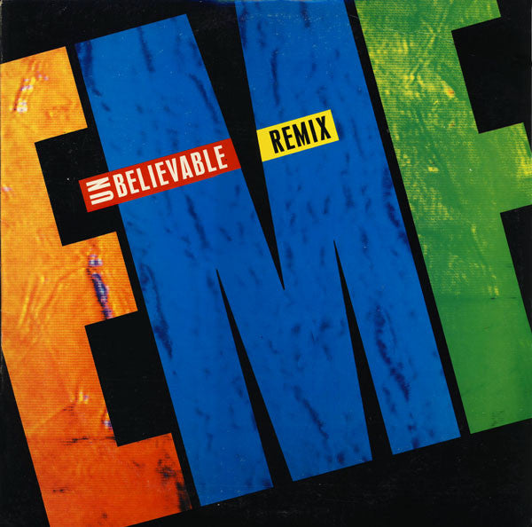 EMF – Unbelievable (Remix) (EX, FUNDA VG+) BOX6