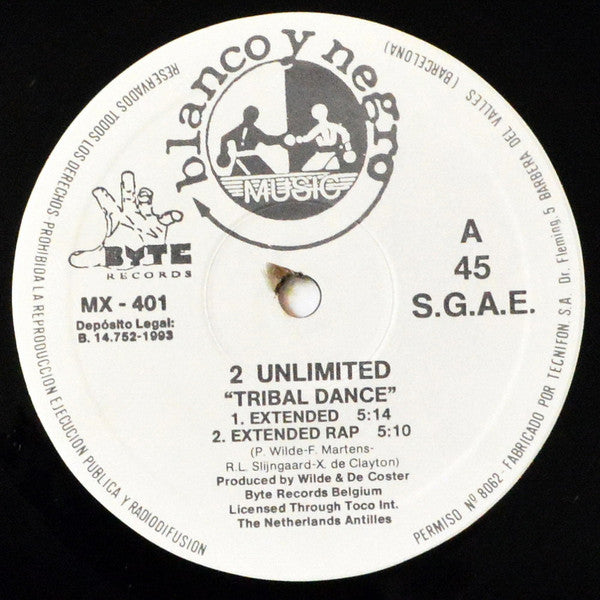 2 Unlimited – Tribal Dance (EX) BOX4