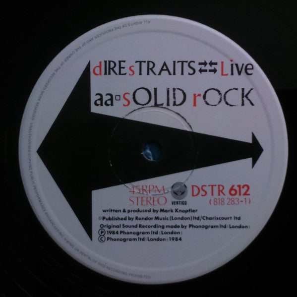 Dire Straits – Live - Love Over Gold / Solid Rock (EX) BOX36