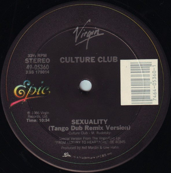 Culture Club – Move Away (Extended) (NM, FUNDA EX) BOX5