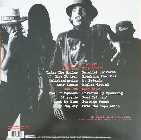 Red Hot Chili Peppers – Greatest Hits / DISCO DOBLE (NUEVO, SELLADO)