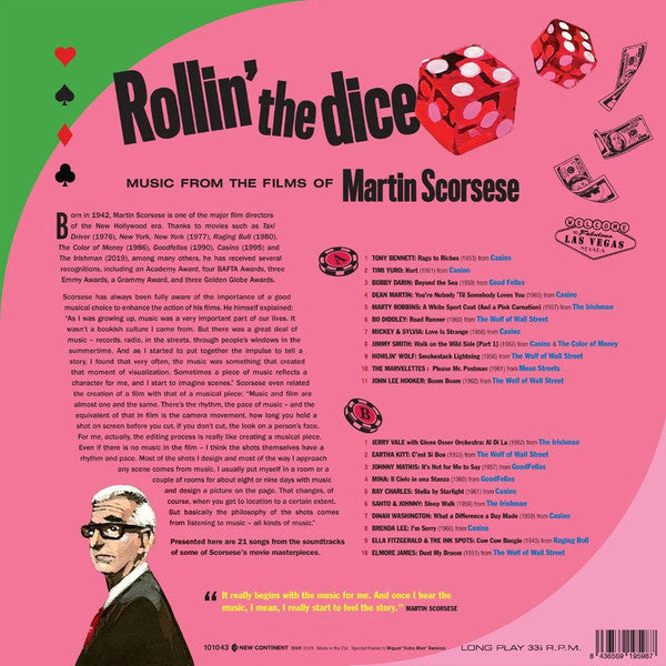 Various – Rollin' The Dice: Music From The Films Of Martin Scorsese / LIMITED EDITION (NUEVO, SELLADO)