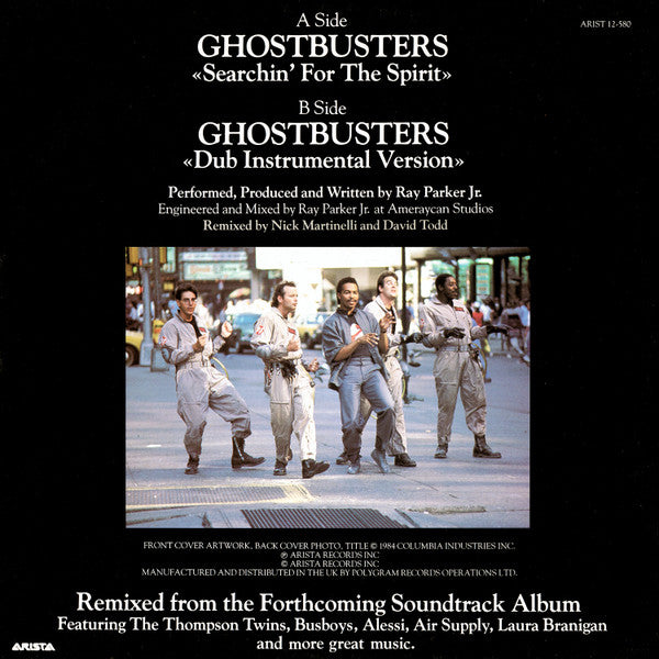 Ray Parker Jr. – Ghostbusters (Searchin' For The Spirit) (NM, FUNDA EX) BOX26