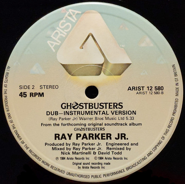 Ray Parker Jr. – Ghostbusters (Searchin' For The Spirit) (NM, FUNDA EX) BOX26