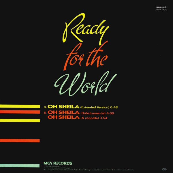 Ready For The World – Oh Sheila (NM, FUNDA VG+)