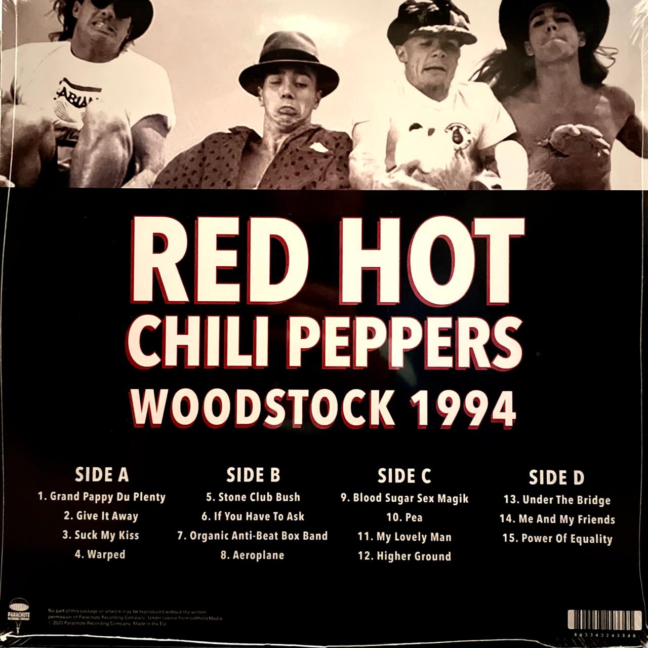 Red Hot Chili Peppers – Woodstock 1994 / DISCO DOBLE (NUEVO, SELLADO) BOXV55