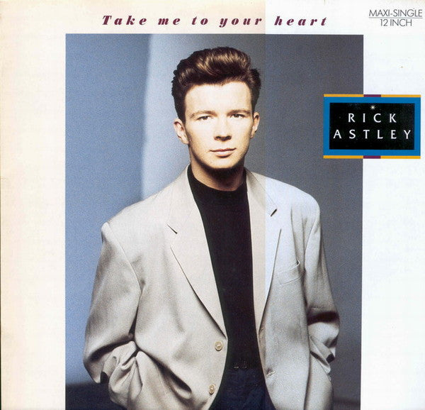 Rick Astley – Take Me To Your Heart, disco de vinilo, usado en estado NM
