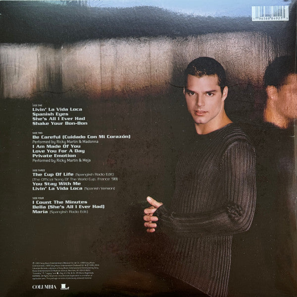 Ricky Martin – Ricky Martin / DISCO DOBLE (NUEVO, SELLADO)
