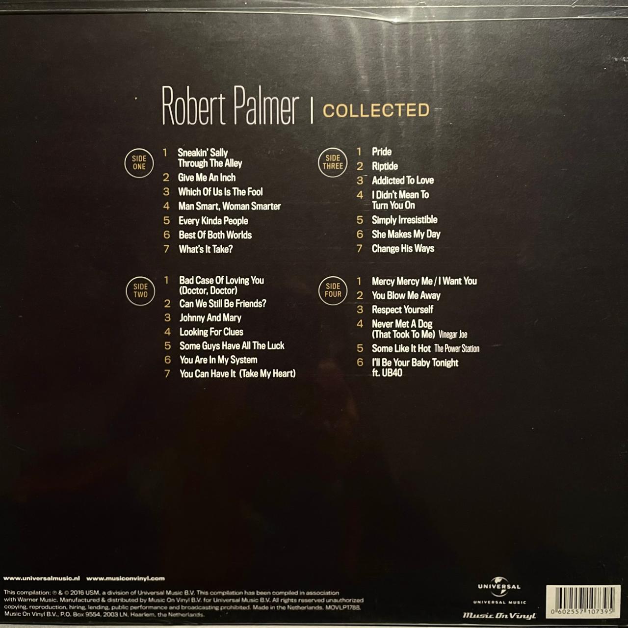 Robert Palmer – Collected / DISCO DOBLE (NUEVO, SELLADO) BOXV43