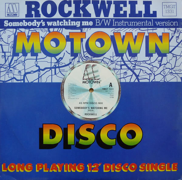 Rockwell – Somebody's Watching Me (EX)