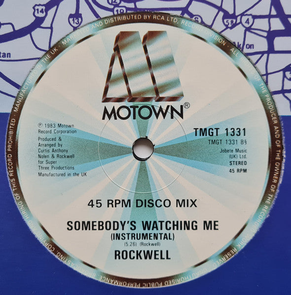 Rockwell – Somebody's Watching Me (EX)