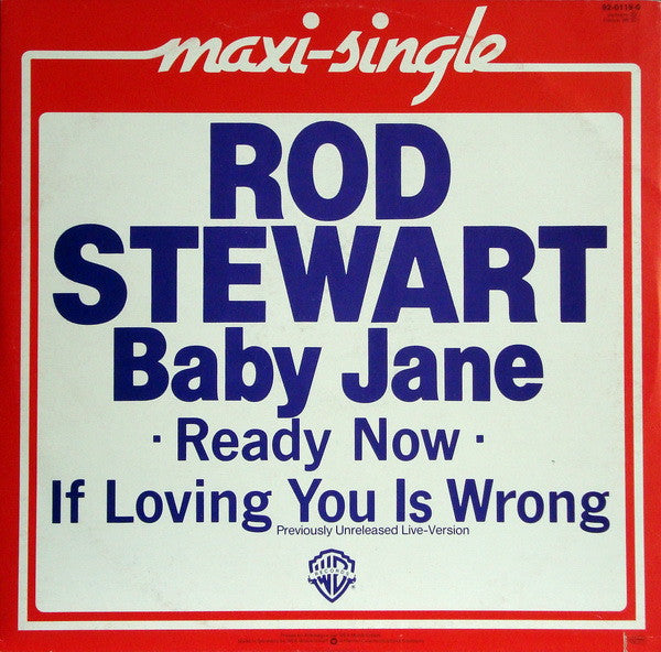 Rod Stewart – Baby Jane (EX, FUNDA VG+) BOX2
