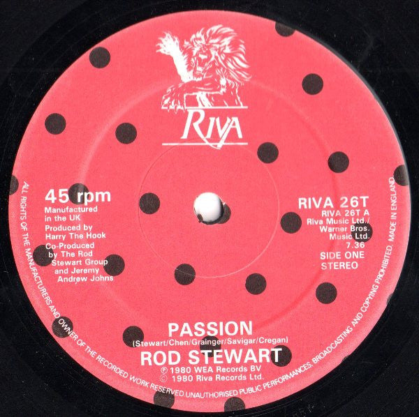 Rod Stewart – Passion (NM, Funda Generic de sello) Box10