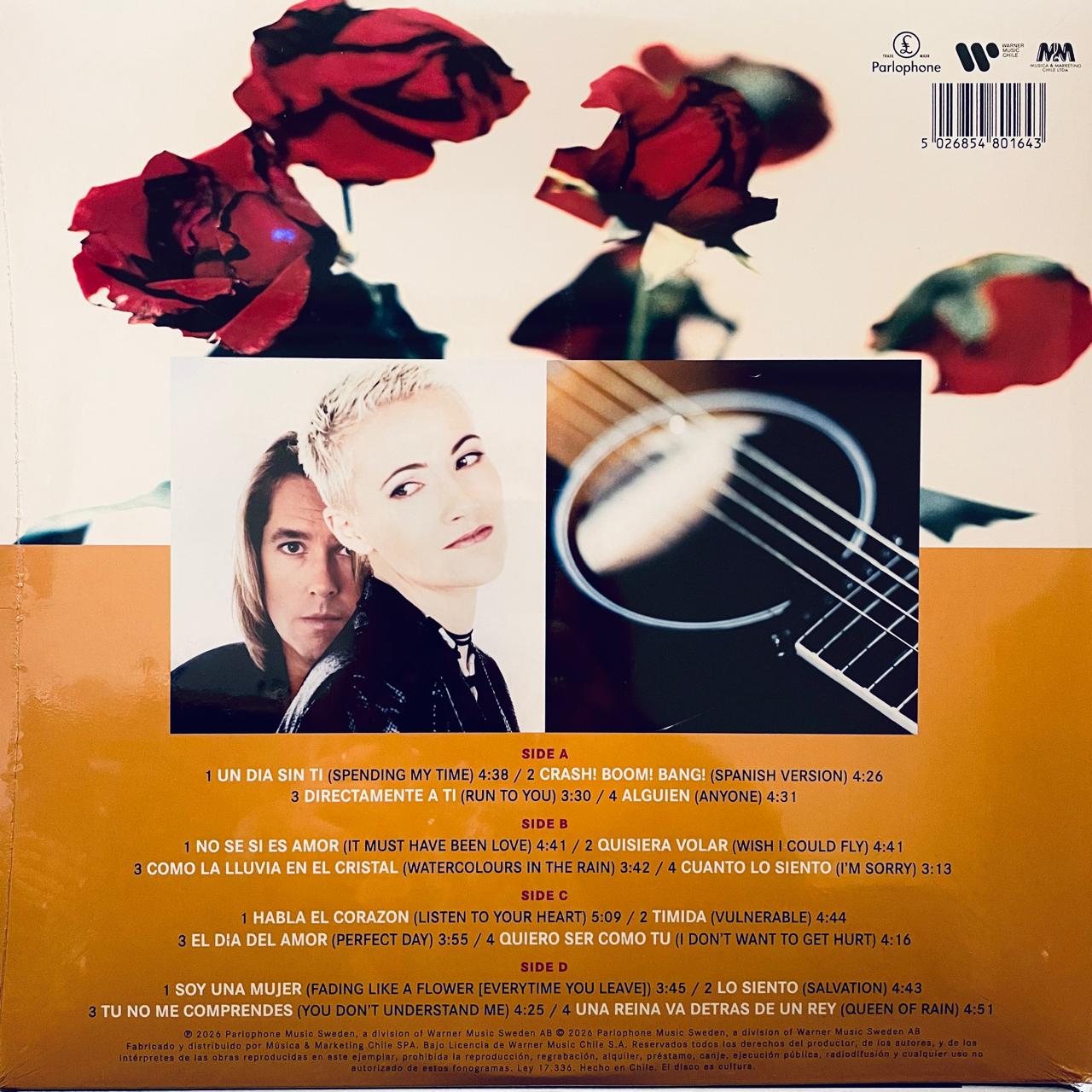 Roxette – Baladas En Español - 40th Anniversary / DISCO DOBLE (NUEVO, SELLADO)