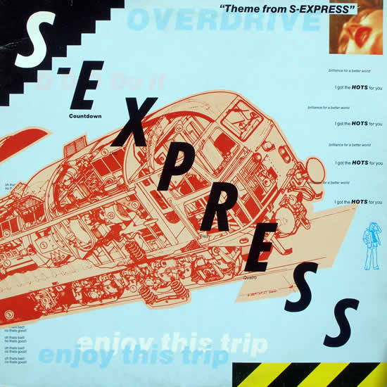 S-Express – Theme From S-Express (NM, FUNDA VG+)