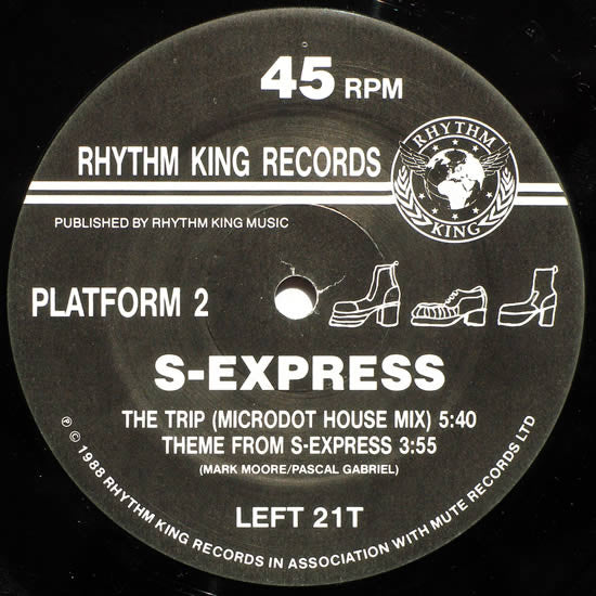 S-Express – Theme From S-Express (NM, FUNDA VG+)