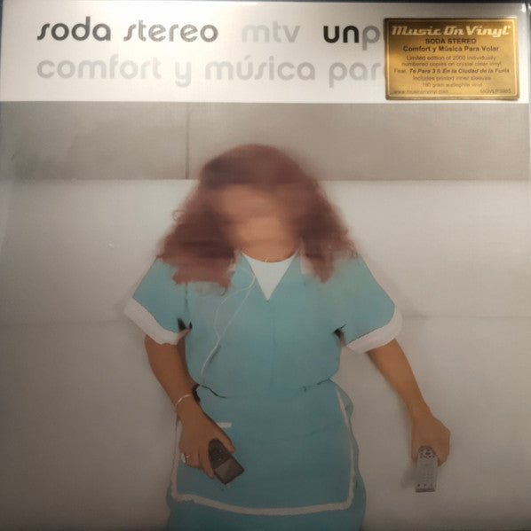 Soda Stereo – MTV Unplugged: Comfort Y Música Para Volar / EDICIÓN LIMITADA NUMERADA & CRYSTAL CLEAR / DISCO DOBLE (NUEVO, SELLADO)