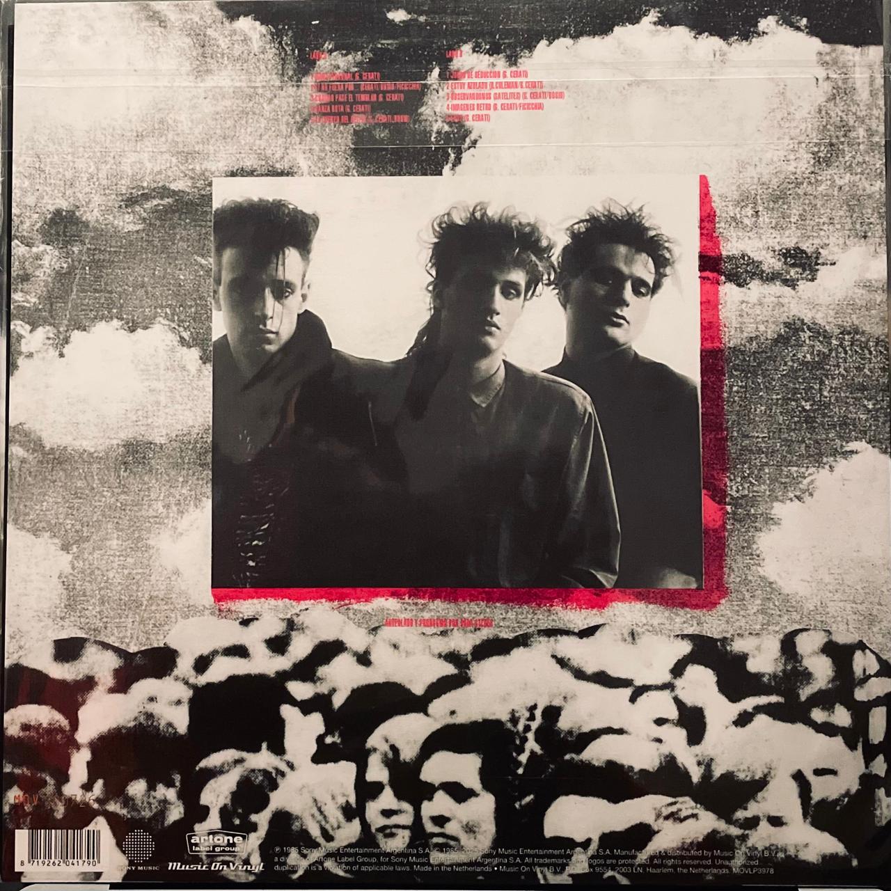 Soda Stereo – Nada Personal / EDICIÓN LIMITADA NUMERADA & CRYSTAL CLEAR / INCLUYE INSERT (NUEVO, SELLADO)
