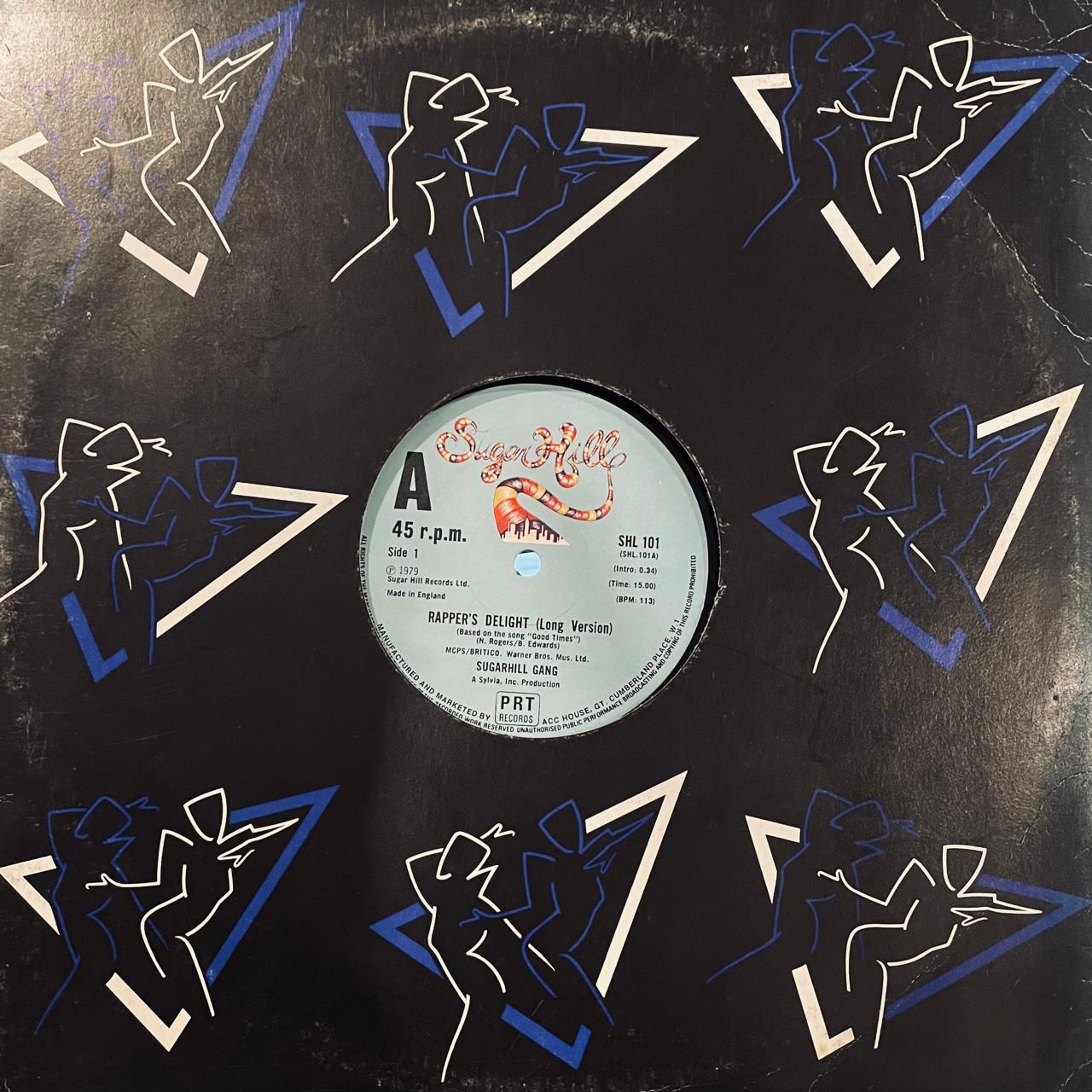 Sugarhill Gang – Rapper's Delight (NM, FUNDA VG+) BOX2