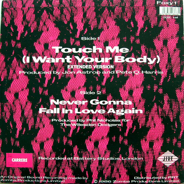 Samantha Fox – Touch Me (I Want Your Body) (NM, FUNDA VG+) BOX11