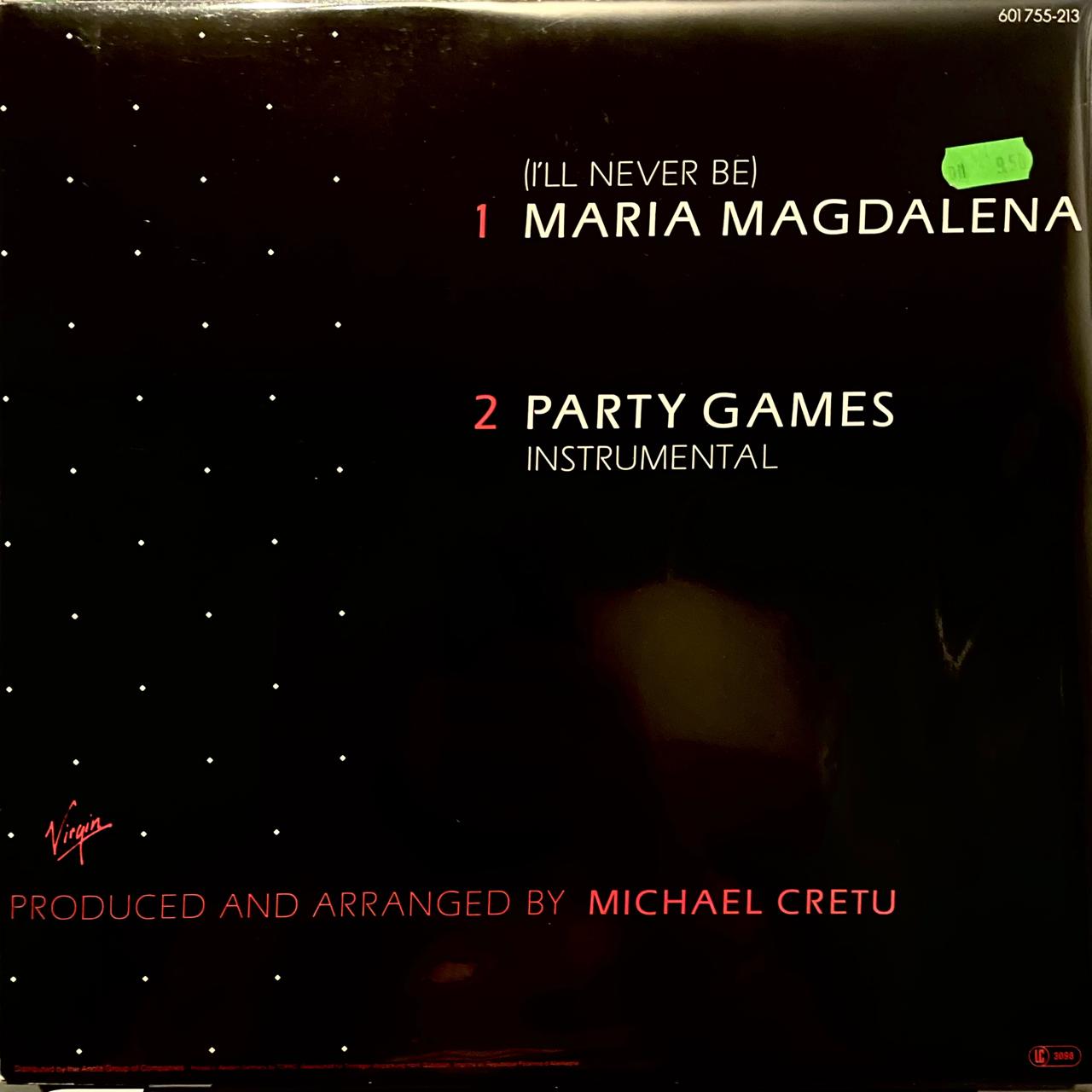 Sandra – (I'll Never Be) Maria Magdalena (NM) BOX29