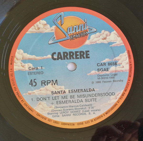 Santa Esmeralda – Don't Let Me Be Misunderstood (New Original Version 86) (VG+) BOX18