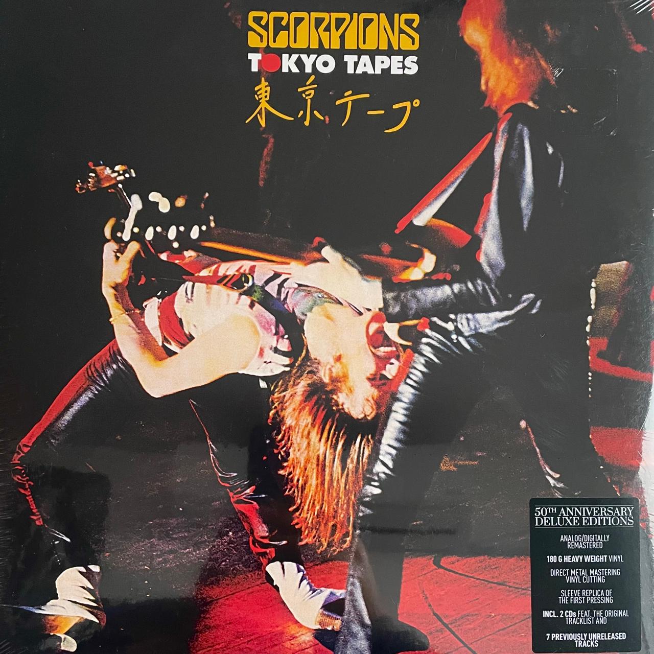 Scorpions – Tokyo Tapes / 50th Anniversary Deluxe Edition / DISCO DOBLE + CD (NUEVO, SELLADO) BOXV39