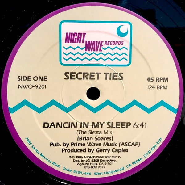 Secret Ties – Dancin' In My Sleep (VG+) BOX19