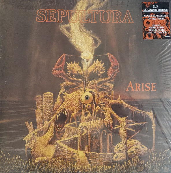 Sepultura – Arise / REMASTERED - DISCO DOBLE (NUEVO, SELLADO)
